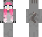 pusheen onesie- pink hair