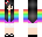rainbow girl