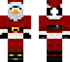 white beard santa penguin