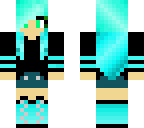blue girl