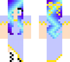 blue girl