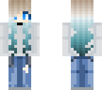 blue hair