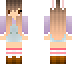 bunny girl overalls