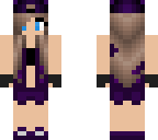 cool purple girl