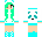 cute panda girl