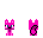 female wolf pup pink