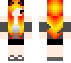 fire chibi girl