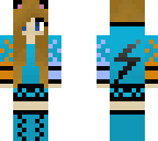 fire ice lightning girl