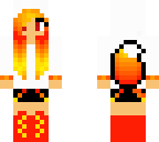 fire wolf girl