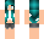 girl with green hair