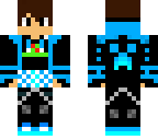 handsome blue guy
