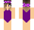 little kate going swimming in swim suit