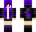 purple gamer girl