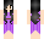 purple greek girl
