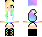 rainbow wolf