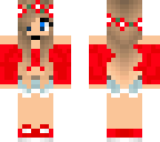 red blouse