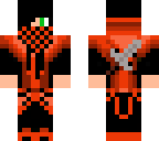 red cool combat boy