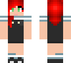red cutie with overals