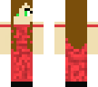 red dress