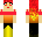 redue of  fire demon gril