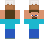 steve holding cake