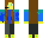 the blue girl
