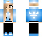 blue girl