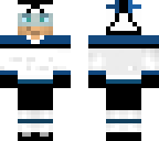 blue hockey player