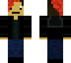 boy with dyed hair