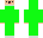 fell in green paint