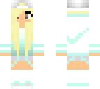 nike blonde girl