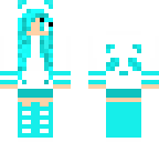 panda girl -aqua-