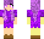 purple girl better skin and hair overlay