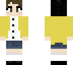 yellow cardigan