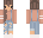 chibi overalls