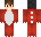 dino red fart head