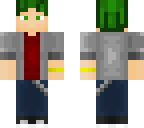 green hair