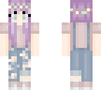 purple hair girl