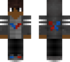 red and blue hoody