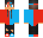 red blue boy cool