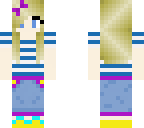 violet colorful outfit