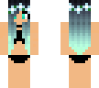 blank and blue