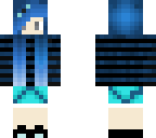 blue bird girl