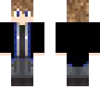 blue flannel black jacket