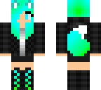 blue fox girl