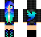 blue girl