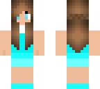 blue girl