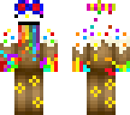fancy cake with goggles rainbow goggle update