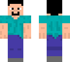 juliancraft_con_ropa_de_steve