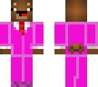 pink suit bear